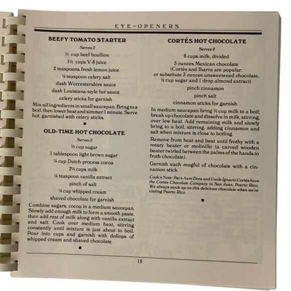 Grant Corner Inn Breakfast & Brunch Cookbook By Louise Stewart 1986 Spiral Bound - Picture 5 of 14